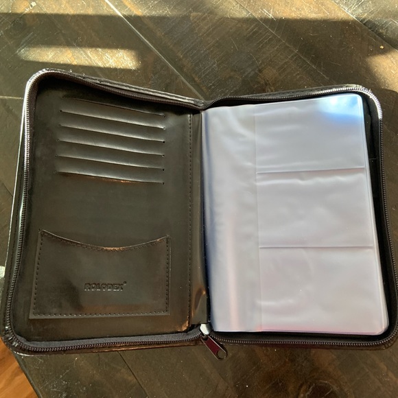 Rolodex Office Card Holder Notebook W Pen And Pad Of Paper Poshmark